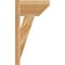 Ekena Millwork Traditional Slat Rough Sawn Outlooker, Western Red Cedar, 8"W x 14"D x 26"H OUT08X14X26TRA06RWR - alternate 2